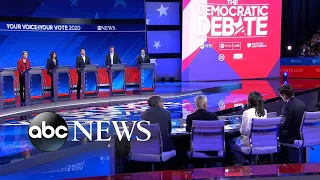 Democratic candidates debate: Addressing country's racism l ABC News