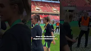 Jule Brand 🍺😂🏆 DFB Pokal Frauen Wolfsburg