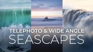 Trying NEW Techniques | SEASCAPE PHOTOGRAPHY | 100-400mm & 16-35mm