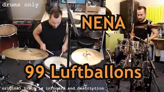 99 Luftballons (NENA) DRUM COVER by Marius Baum