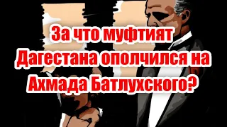 Где и зачем, Ахмад Батлухский перешел дорогу муфтияту республики Дагестан?