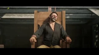 RDR2 - Funny Electric Chair Scene