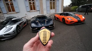 Somehow I found myself in a Koenigsegg Agera RS