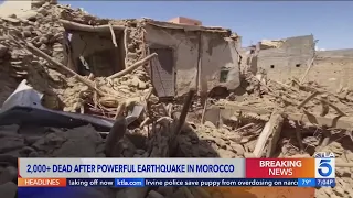 Powerful earthquake in Morocco kills more than 2,000 people, death toll expected to rise