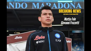 LOZANO A COLLOQUIO CON GIUNTOLI: MAI PIÙ DICHIARAZIONI INCAUTE. BREAKING NEWS SPORTIVE