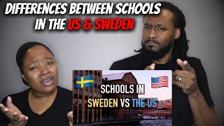 🇸🇪 vs 🇺🇸 American Parents Reacts "10 Differences Between Schools In The US & Sweden"