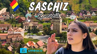 SAT CELEBRU in toata EUROPA, PUSTIU,uitat de ROMÂNI- Patrimoniul UNESCO| Saschiz Mureș, România🇷🇴