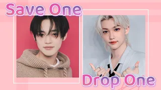 Save one/ Drop One Male K-pop idols.