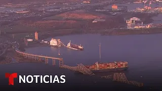 Este es el impacto económico que genera la falta del puente de Baltimore | Noticias Telemundo