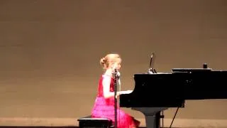 I Dreamed a Dream - Les Miserables.  10 Year Old Emily sings and plays piano