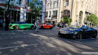 LAMBORGHINI HURACAN LP640-4 EVO SPYDER START UP BRUTAL EXHAUST/REVVING SOUND AND ACCELERATION