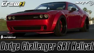 The Crew 2: Dodge Challenger SRT Hellcat | Customization & Test Drive | FULLY UPGRADED