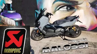 Sym tl 508 TCS mini review, walkaround and akrapovic sound! #sym #tl508 #akrapovic #tuning #review