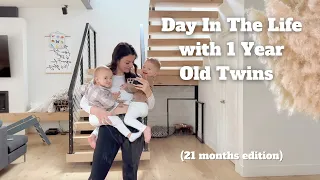 Day In The Life With One Year Old Twins! (21 month edition)