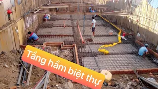 Biện pháp và hình ảnh thi công tầng hầm biệt thự phố - Kho Tư liệu Xây dựng -Mr. Thiện-0849.50.60.96