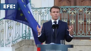 Macron favorable a que Ucrania pueda usar armas occidentales contra el territorio ruso