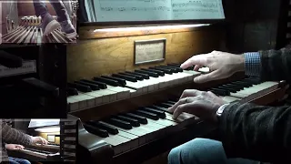 Bach on the Serassi organ. Herzlich tut mich verlangen BWV 727