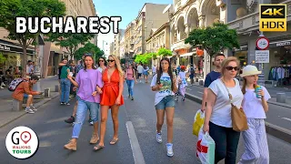 BUCHAREST, ROMANIA 2024 | WALK IN THE HEART OF BUCHAREST, CALEA VICTORIEI