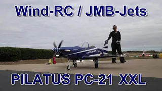 Chetan Saraf - Wind RC / JMB Jets PC-21 XXL Second Flight - 2-26-2022