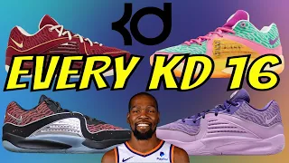 What's The BEST Colorway? Rating Every Nike KD 16.