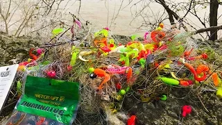 River Treasure - Recycled Fishing Lure Challenge!!