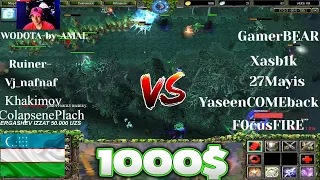 TURNIR 1000$ DOTA1 UZBEKISTAN VS СЕВЕРНЫЙ bo3 #warcraft#dota