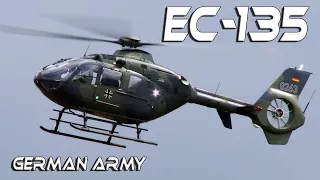 4K UHD UHD EC-135  Eurocopter German Army  Unique Very Rare Footage  Full Display Airshow 2019