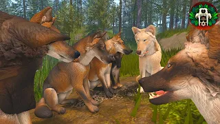 BREATHTAKING Wolf Hunt INTERUPTED From Kelenken | ROBLOX Cenozoic Survival