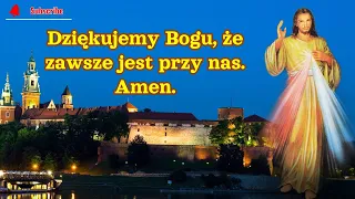 Dziękujemy Bogu, że zawsze jest przy nas. Amen.