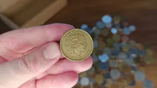 What can you find if you buy 1 kilogram of foreign coins? I bought coins for analysis in Europe Asia