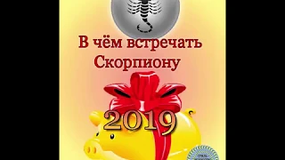 В чем Скорпиону встречать 2019?