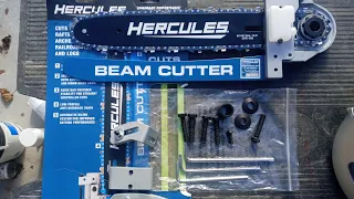 Lets get to Cutting some 2x6's w/the New Beam Cutter grom Harbor Freight