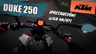 ¡Este es el TOP SPEED de la DUKE 250!🤩😱, ¿Mejor una PULSAR NS200? 😎🔥| Aguacate Motovlogs🥑