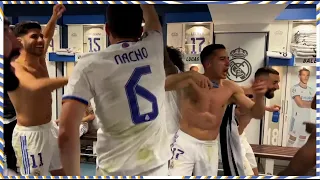 CRAZY Real Madrid DRESSING ROOM after reaching CHAMPIONS LEAGUE FINAL!