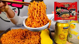 2X NUCLEAR FIRE NOODLES l MUKBANG