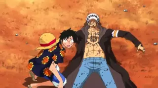 One piece [AMV] - Luffy & law vs Doflamingo -Spoken Through It All