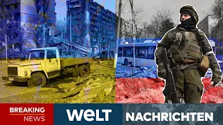 UKRAINE-KRIEG: Russland bietet Feuerpause für Mariupol an - Angriff auf Tanklager | WELT Newsstream