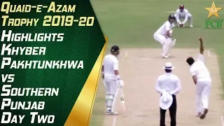 Highlights | Khyber Pakhtunkhwa vs Southern Punjab Day Two | Quaid-e-Azam Trophy 2019-20