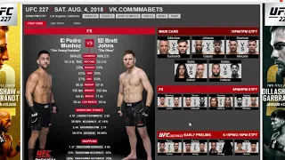 Прогноз и аналитика от MMABets UFC 227: Сантос-Холланд, Муньоз-Джонс. Выпуск №109. Часть 4/6