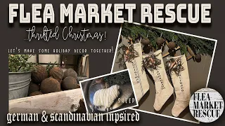 DIY HOLIDAY DECOR PROJECTS-CHRISTMAS TRASH TO TREASURE MAKEOVERS