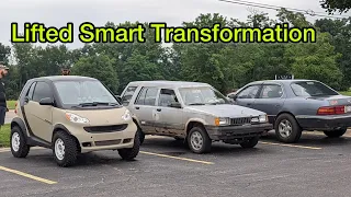 Lifted Smartcar rebuild￼