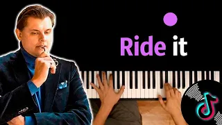 🔥 Хит TIkTok | Маэстро гуляет по парку (Jay Sean - Ride it) ● караоке | PIANO_KARAOKE ● ᴴᴰ + НОТЫ