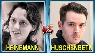 GM Huschenbeth vs. WGM Heinemann || Fairplay Blitz Open