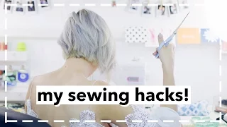 5 Easy Sewing Hacks (organize and optimize your space!) | WITHWENDY