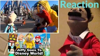 SML Movie: Jeffy Goes to Disney World Reaction (Puppet Reaction)