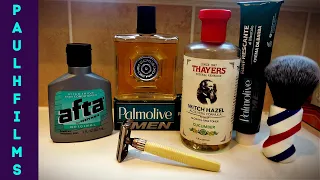 Gillette Slim Twist | Palmolive Mentholated Shaving Cream