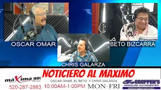 Noticiero Al Máximo Con Oscar Omar Felix, ''Betun'' Vizcarra Y Chris El ''Machu Picchu'' #Podcast274