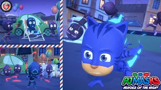 👀👿PJ Masks Heroes Of The Night #17 🔥Balloons in the City   4K Ultra HD   60 FPS Disney JR