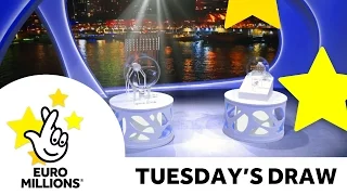 The National Lottery Tuesday ‘EuroMillions’ draw results from 22nd November 2016