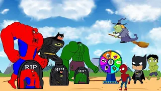 Rescue All HULK Family & SPIDERMAN, BATMAN : Who Is The King Of Super Heroes ?